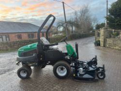 2010 RANSOMES HR3300T OUTFRONT RIDE ON LAWN MOWER - ROAD REGISTERED - 1845 HOURS