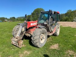 2012 MANITOU MLT 735 120 TELEHANDLER - AIR CON - PICK UP HITCH
