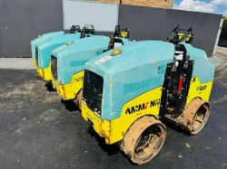 2019 AMMANNS ARR.1575 REMOTE CONTROL PADFOOT TRENCH ROLLER