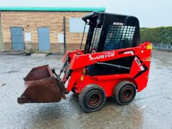 2022 MANITOU 850R WHEELED SKIDSTEER*C/W BUCKET *ONLY 640 HOURS*
