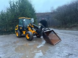 2018 JCB 406 COMPACT WHEELED LOADING SHOVEL *2112 HOURS*