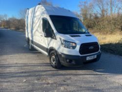 2018 18 FORD TRANSIT 350 PANEL VAN - 69K MILES - HEATED SEATS - EX BT - *NO VAT*