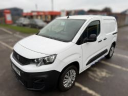 2022 72 PEUGEOT PARTNER S EV PROFESSIONAL PREMIUM PANEL VAN - 44K MILES - 3 SEATS