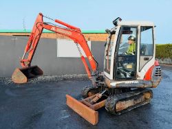 KUBOTA KX61-2A EXCAVATOR*C/W BUCKET*