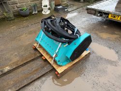 NEW/UNUSED KOTETSU KLM-800 800MM EXCAVATOR FLAIL MOWER