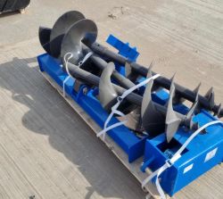NEW 2024 GIYI POSTHOLE BORER SKIDSTEER BUNDLE
