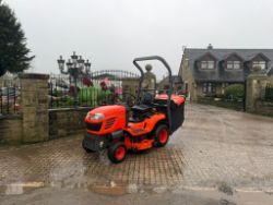 2018 KUBOTA G23-II LD DIESEL RIDE ON MOWER WITH COLLECTOR