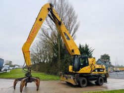 CATERPILLAR M325D HIGH RISE SCRAP HANDLER*C/W ROTATING SCRAP GRAB*