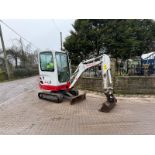 2020 TAKEUCHI TB216 MINI EXCAVATOR