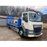 2014 14 DAF LF 55.220 18 TON PLANT LORRY - 320K MILES - WINCH - LOADING LEGS