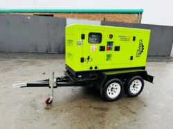 *BRAND NEW* COMPAL POWER VG-R30 41KVA GENERATOR TWIN AXLE TRAILER