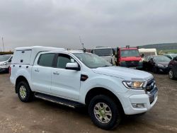2019 19 FORD RANGER XLT 4X4 DCB TDCI PICK UP - 127K MILES - PARKING SENSORS - 2 KEYS *NO VAT*