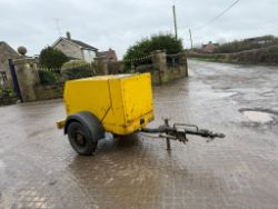 ATLAS COPCO SINGLE AXLE AIR COMPRESSOR *1727 HOURS*