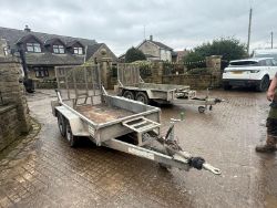 HERITAGE TWIN AXLE PLANT TRAILER.