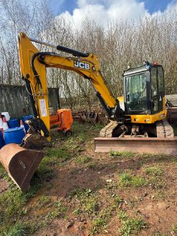 2015 JCB 85Z-1 EXCAVATOR *6600 HOURS*