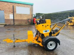 BENFORD MBR71HE PEDESTRIAN ROLLER *C/W TRAILER*