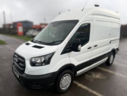 2020 69 FORD TRANSIT 350 LEADER ECOBLUE PANEL VAN - 97K MILES - AIR CON - 1 KEY