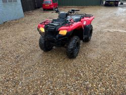 2015 HONDA TRX 500 QUADBIKE - FOUR WHEEL AND TWO WHEEL DRIVE