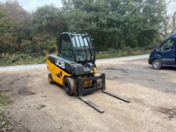2017 JCB TLT35D 3.5 TON DIESEL TELESCOPIC FORKLIFT/TELETRUK - 9560 HOURS