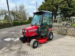 2009 MASSEY FERGUSON GC2300 23HP 4WD COMPACT TRACTOR WITH UNDERSLUNG DECK- 2166 HOURS
