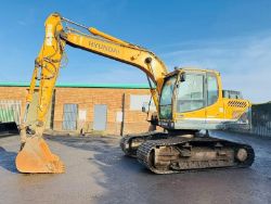 HYUNDAI ROBEX 140LCM-9A EXCAVATOR*C/W BUCKET*YEAR 2015*