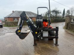 2020 RINIERI A3M 180 PTO DRIVEN TRACTOR BACKHOE EXCAVATOR ATTACHMENT