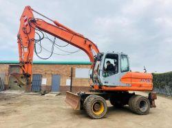 2003 FIAT KOBELCO E175W RUBBER DUCK *C/W FRONT BLADE*