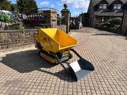NEW/UNUSED 2024 MACHPRO MPD500 500KG MINI TRACKED SELF LOADING DUMPER