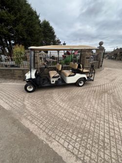 2013 CUSHMAN 6 SEATER PETROL GOLF BUGGY - 448 HOURS
