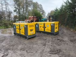 NEW/UNUSED 2025 ASHITA AG3-70E 70KVA DIESEL SOUND PROOF GENERATOR