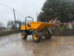2016 JCB 6TST POWERSHUTTLE 3 WAY SWIVEL TIP SKIP 6 TON DUMPER *2425 HOURS*