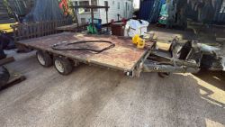 IFOR WILLIAMS FLAT BED TRAILER