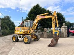 KOMATSU PW95R WHEELED EXCAVATOR/RUBBER DUCK
