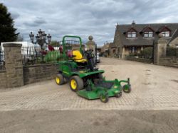 JOHN DEERE 1445 4WD OUTFRONT RIDE ON MOWER WITH JOHN DEERE 60” ROTARY DECK