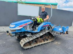 ISEKI TPC153 TRACKED COMPACT TRACTOR *C/W ROTAVATOR*