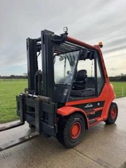 LINDE H70D 7 TONNE DIESEL FORKLIFT WITH SIDE SHIFT *12% BP*