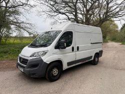 2017 17 FIAT DUCATO WORKSHOP PANEL VAN - EX BT - 82K MILES - EURO 6 - 1 KEY