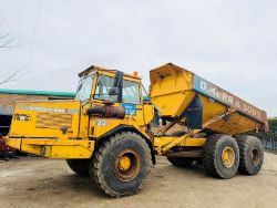 VOLVO A25C DUMP TRUCK *C/W HYDRAULIC TIP* *22087 HOURS*