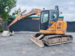 CASE CX75SR RUBBER BLOCK PAD TRACKED EXCAVATOR*C/W CLAMSHELL BUCKET*