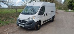 2017 17 FIAT DUCATO 35 MULTIJET II PANEL VAN - EX BT - WORKSHOP VAN - 73K MILES - EURO 6