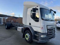 2018 18 DAF LF 55.260 18 TON CHASSIS CAB HCV - 350K MILES - AUTOMATIC