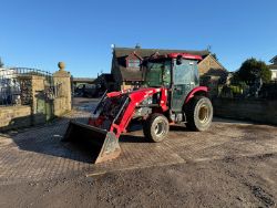 2018 TYM T503 50HP 4WD COMPACT TRACTOR WITH TYM TX5000 LOADER AND BUCKET