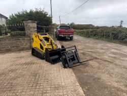 NEW/UNUSED MACHPRO MPS-300 COMPACT MINI TRACKED SKIDSTEER LOADER BUNDLE!