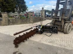 2018 BOBCAT LT414 HYDRAULIC SKIDSTEER TRENCHER