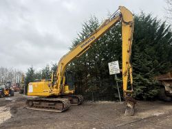 2009 KOMATSU PC130-8 LONG REACH EXCAVATOR *6031 HOURS*