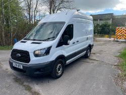 2018 18 FORD TRANSIT 350 PANEL VAN - 69K MILES - HEATED SEATS - EX BT - *NO VAT*