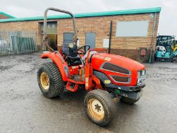 KIOTI CK27 4WD TRACTOR*C/W TURF TYRES*SPARES AND REPAIRS*