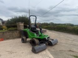 2018 JOHN DEERE ROBERINE F3 4WD 3 GANG RIDE ON FLAIL MOWER *2800 HOURS*
