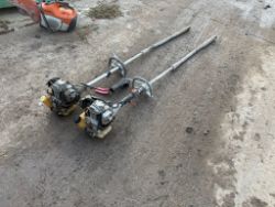 PAIR OF HONDA 4 STROKE POKER UNIT