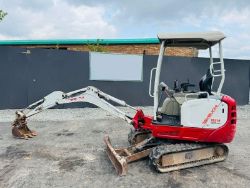 TAKEUCHI TB216 EXCAVATOR *EXPANDING TRACKS*C/W BUCKET*YEAR 2015*